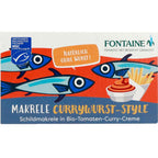Makrelenfilets ohne Haut in Tomaten-Curry-Creme 125 g