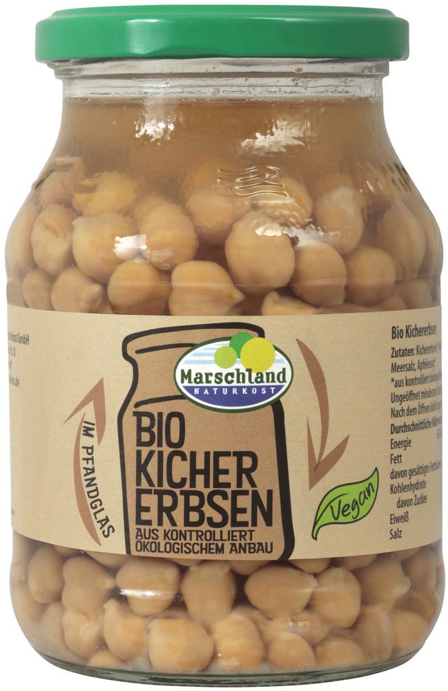 Kichererbsen im Pfandglas 500 g