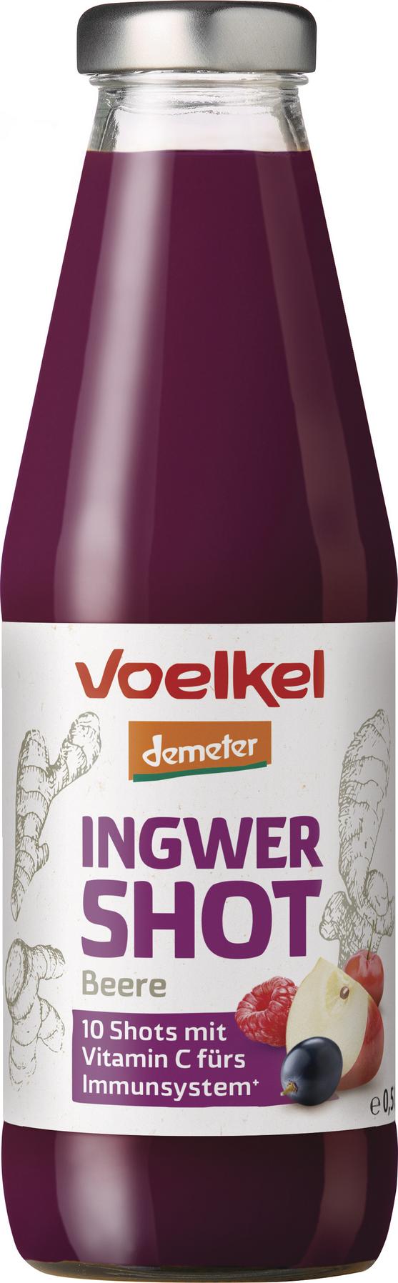 Shot Ingwer&Beeren demeter mit Vit.C aus Acerola 500 ml