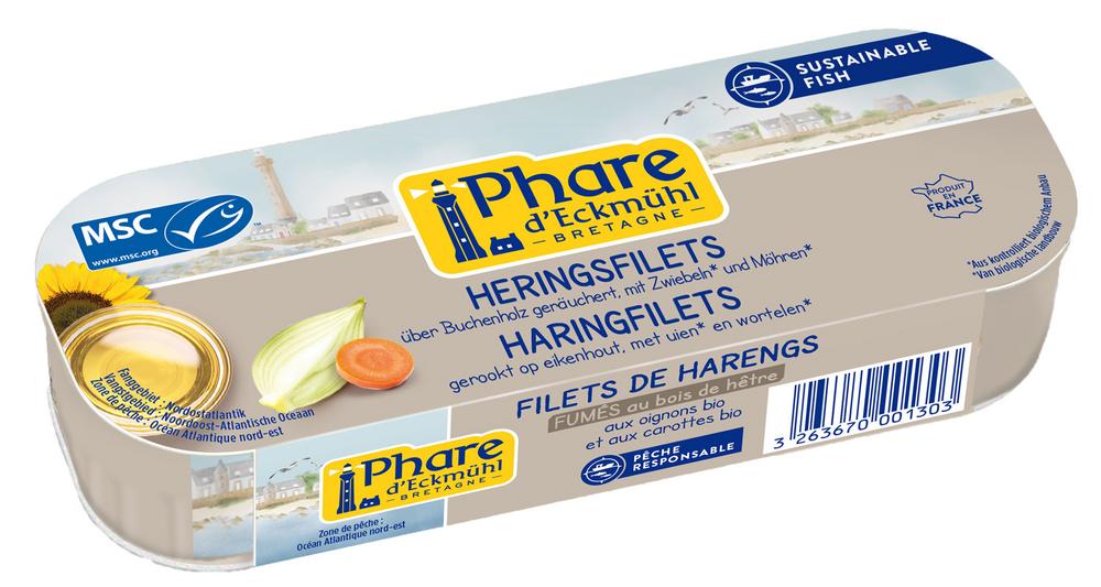 Heringsfilets über Buchenholz geräuchert 150 g