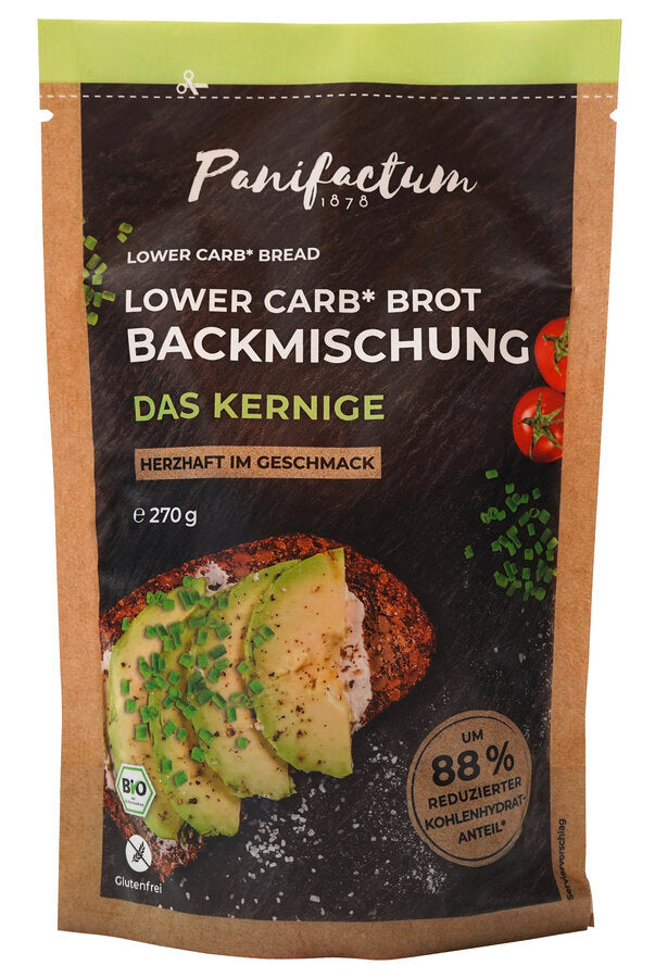 Kernige Lower Carb Backmischung 100 g