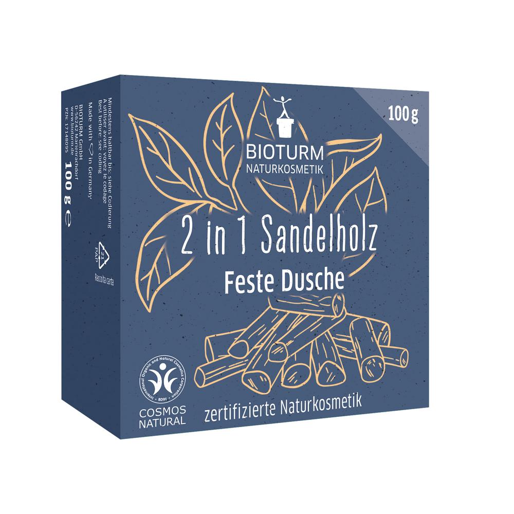 Feste Dusche 2in1 Sandelholz 100 g