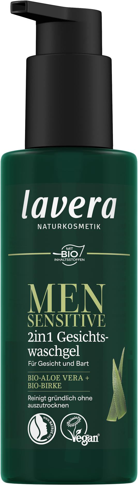Men sensitiv 2in1 Gesichtswaschgel 150 ml