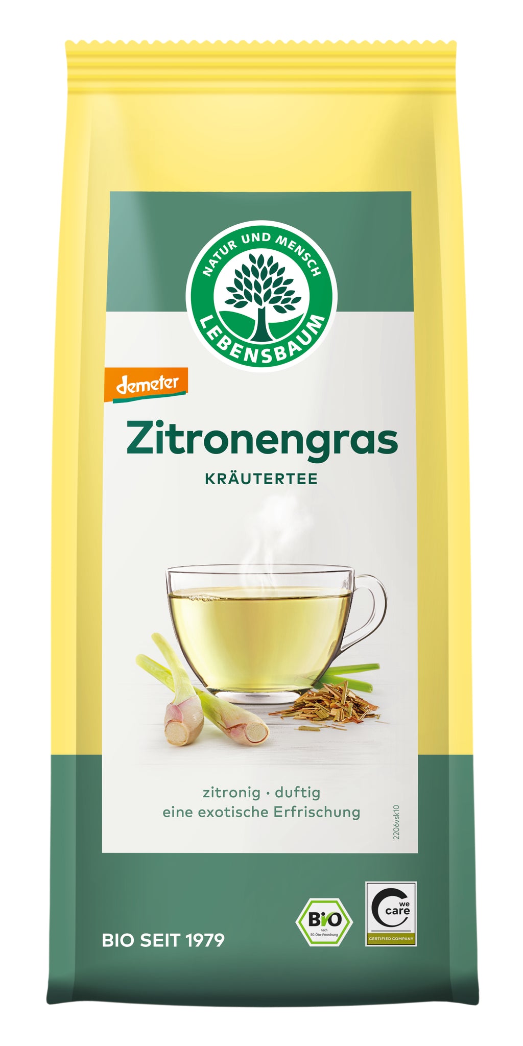 Zitronengras-Tee  demeter 50 g