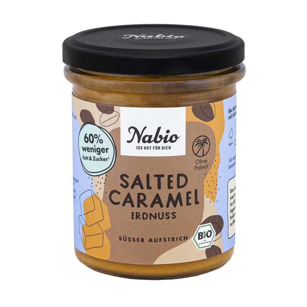 Süßer Aufstrich Salted Caramel Erdnuss 175 g