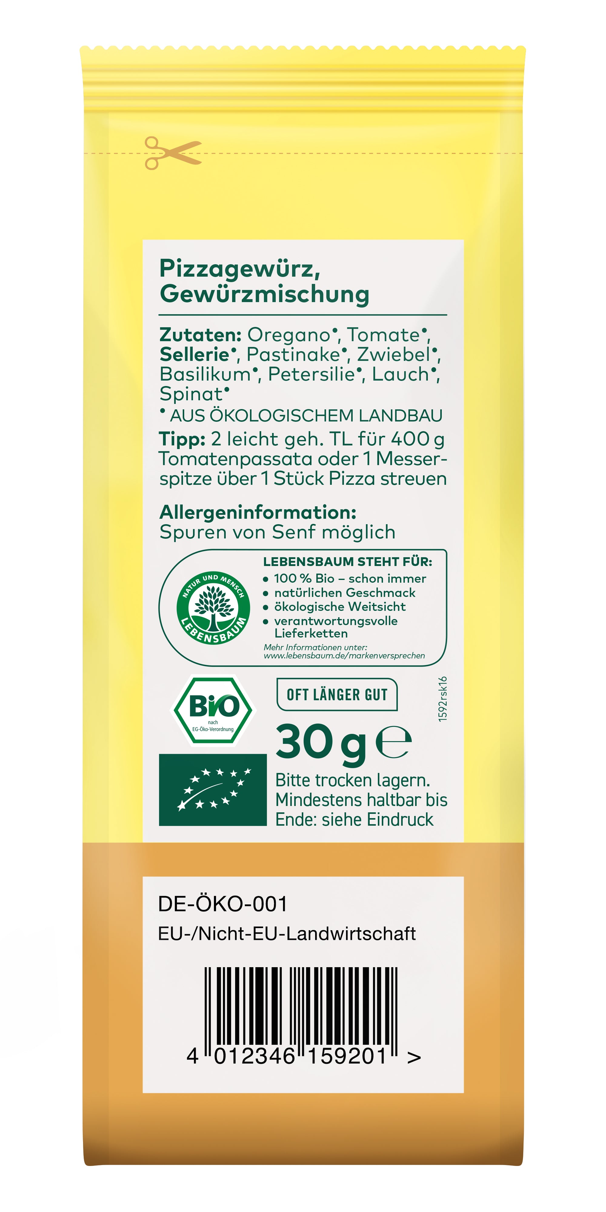 Pizzagewürz 30 g