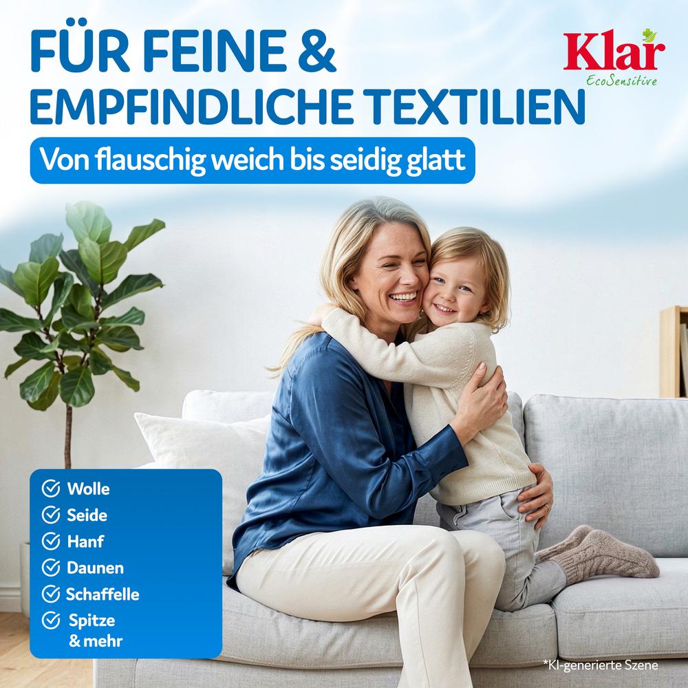 Feines & Wolle Flüssigwaschmittel 50 Waschgänge 500 ml