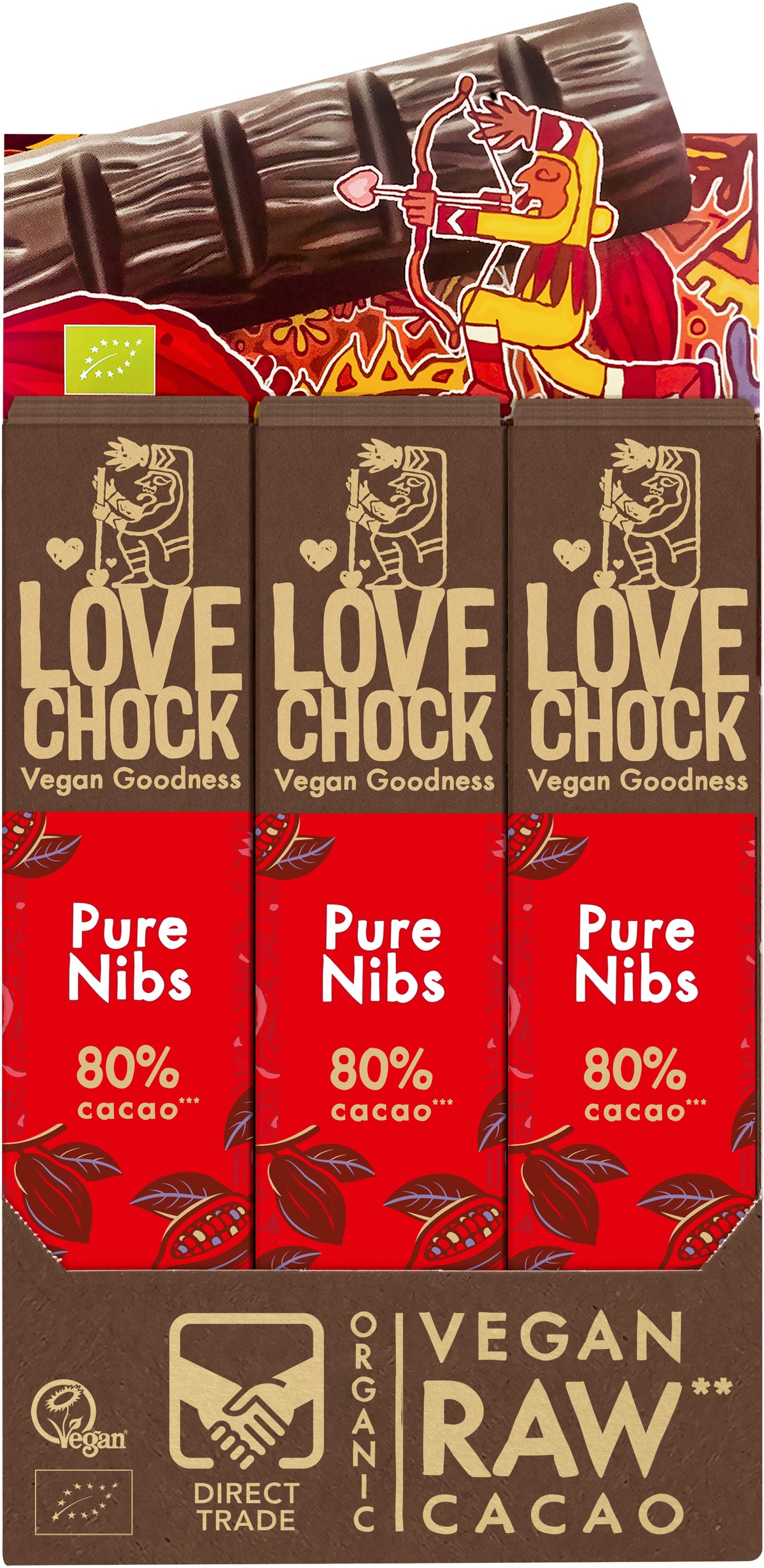 Pur Kakaonibs 82% Kakao 40 g