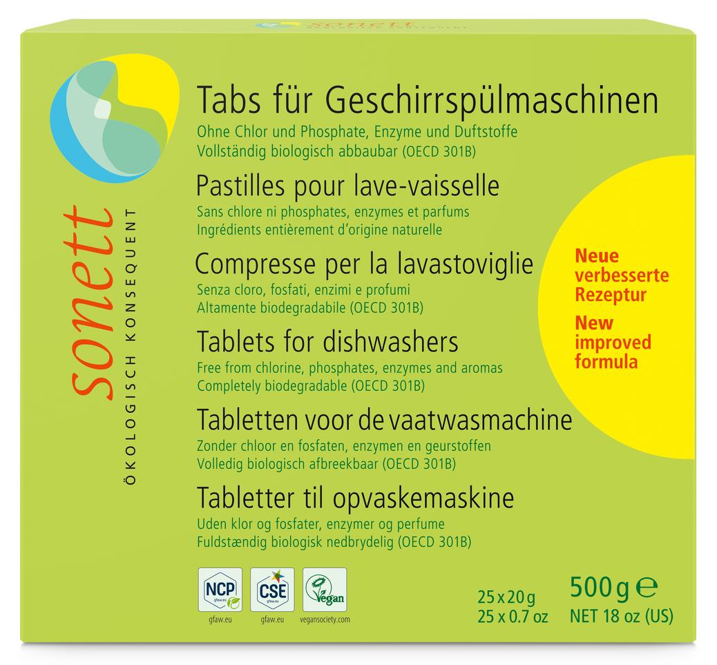 Tabs für Geschirrspülmaschinen 25x20g
