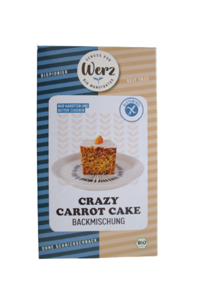 Backmischung Crazy Carrot Cake 500 g