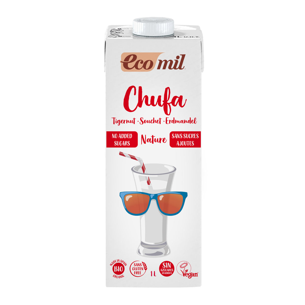 Erdmandel Drink ohne Zuckerzusatz 1 l