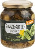 Burger Gurken süß-sauer demeter 350 g