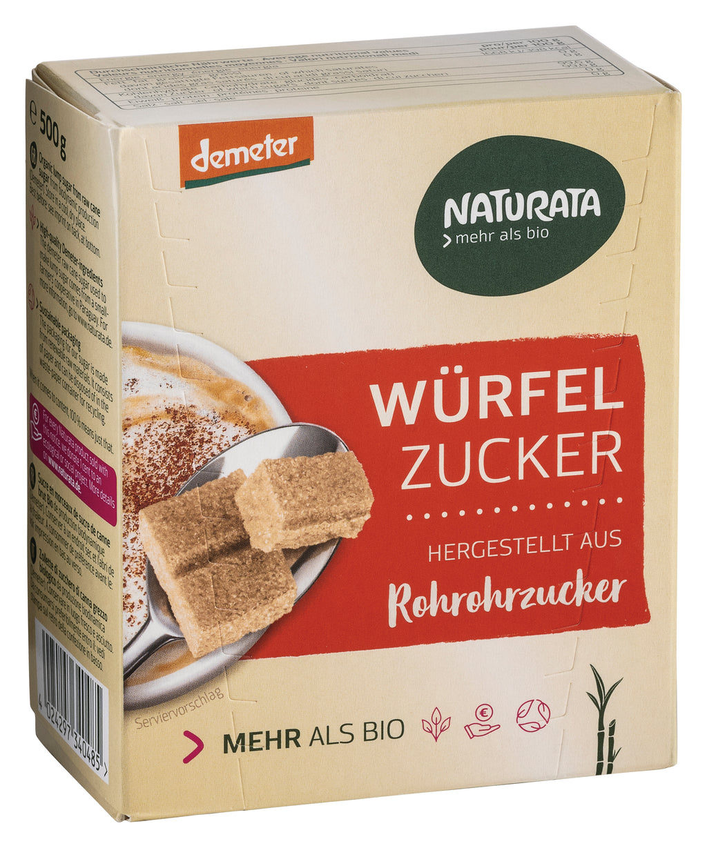 Würfelzucker demeter 500 g