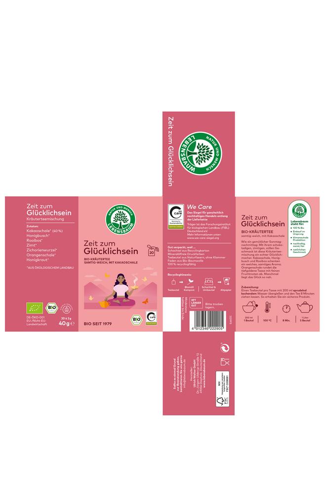 Zeit zum Glücklichsein Kräutertee 40 g