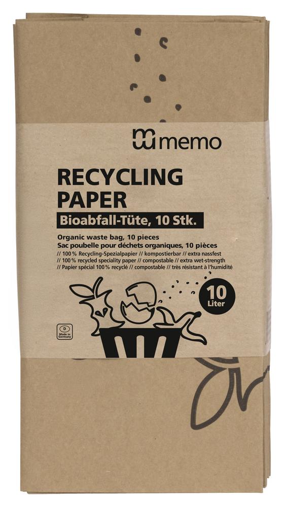 Bioabfall Kompostb.10ltr 10Stk Memo 1 Stk