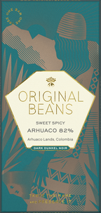 Arhuaco Businchari Schokolade 82% Kakao 70 g