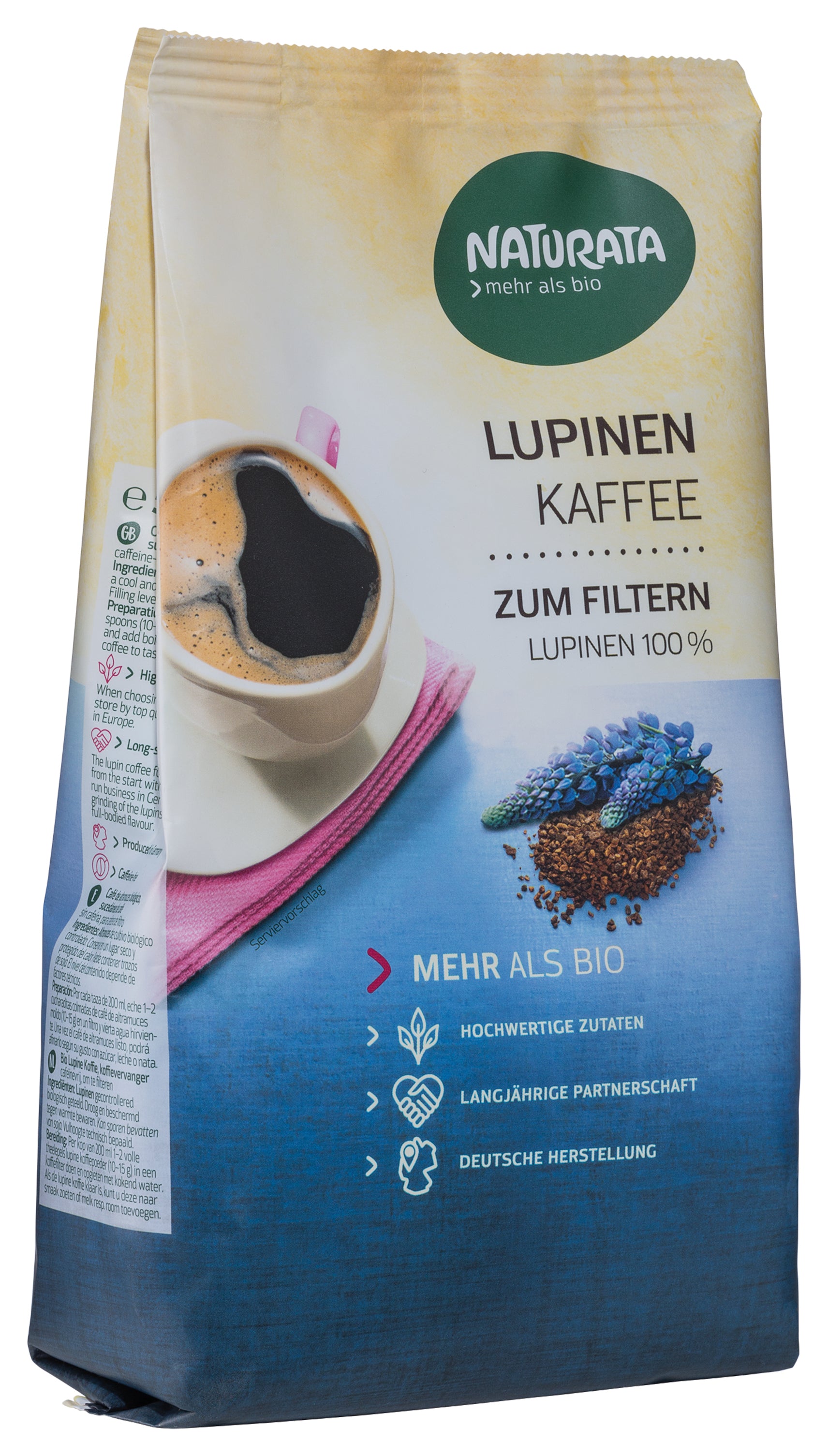 Lupinenkaffee zum Filtern 500 g