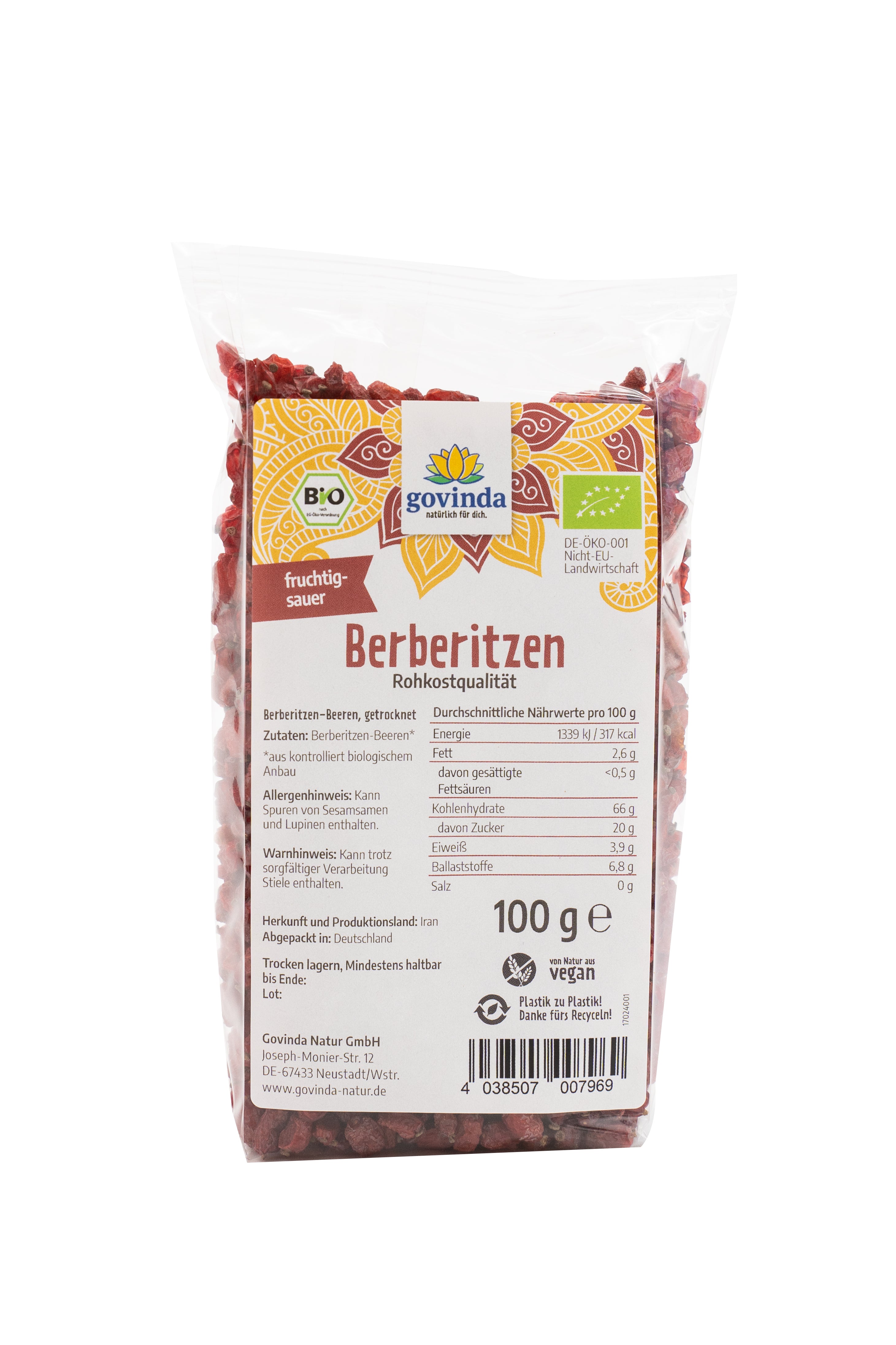 Berberitzen-Beeren 100 g