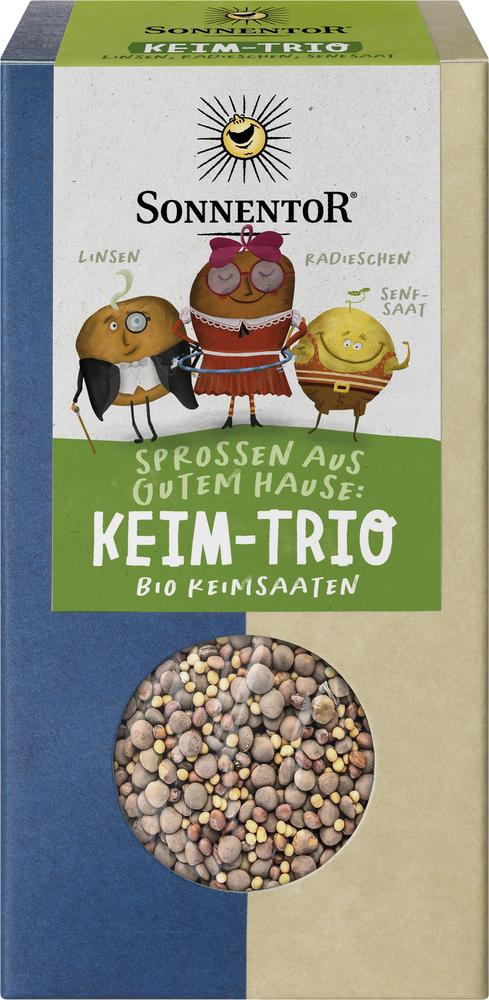 Keim Trio - Linsen  Radieschen  Senf 120 g