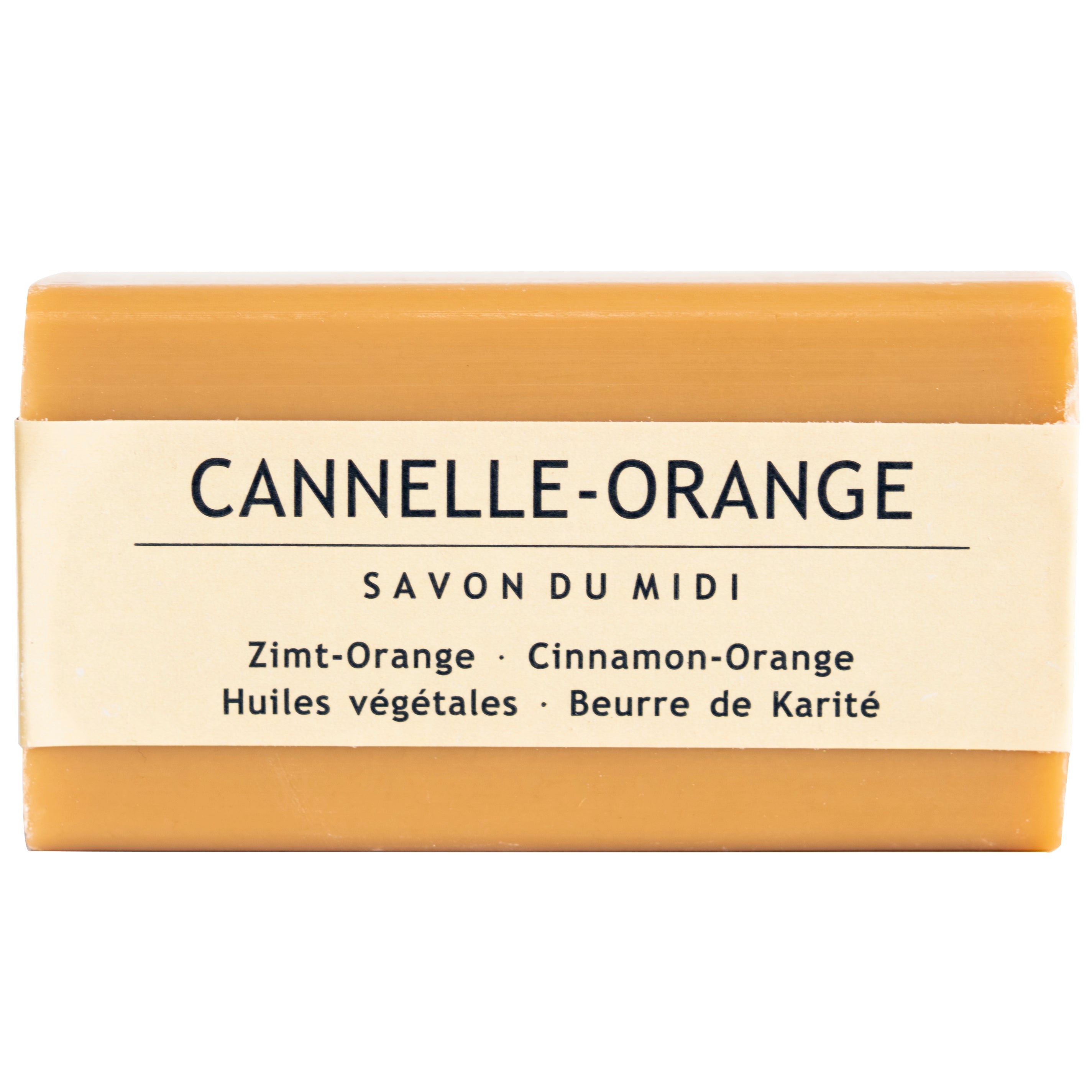 Seife mit Karité-Butter Zimt-Orange 100 g