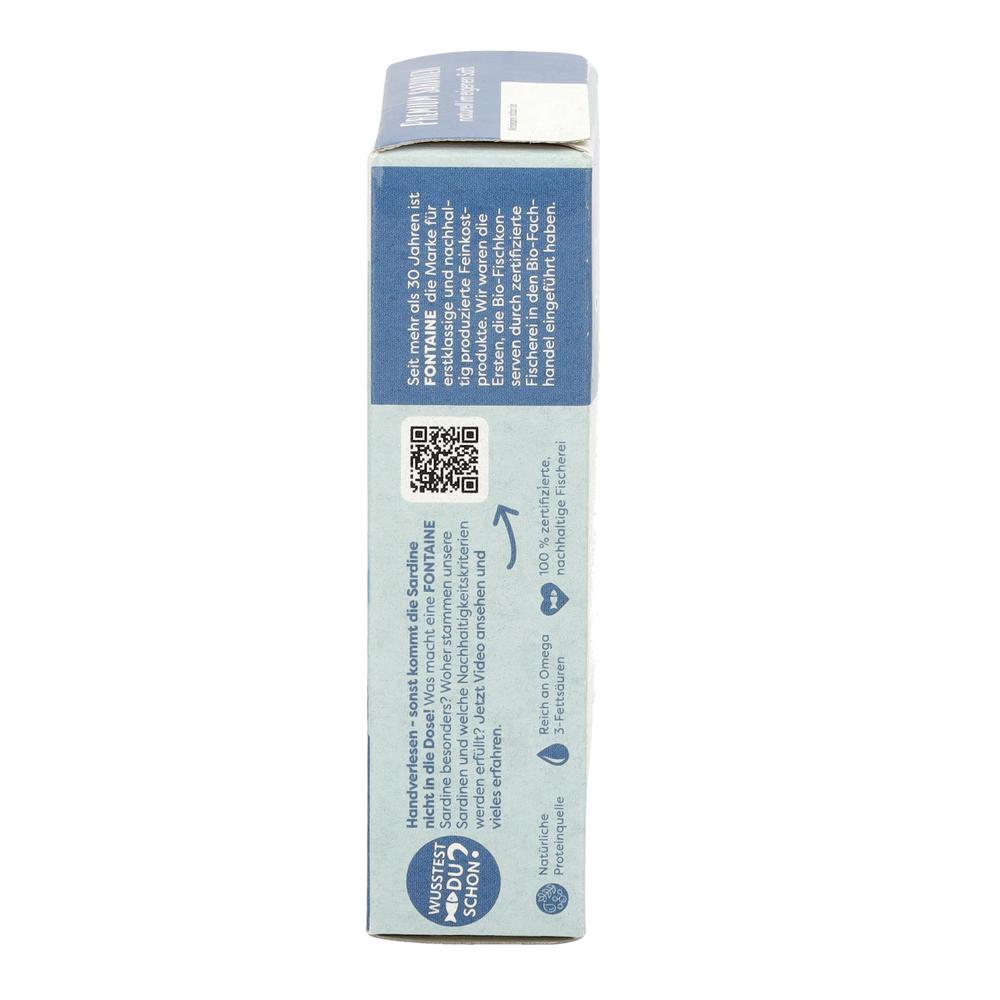 Sardinen MSC naturell 120 g