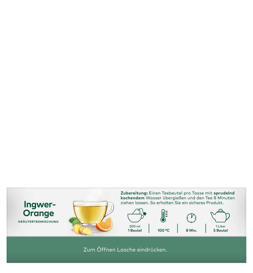 Ingwer-Orange Kräutertee 40 g