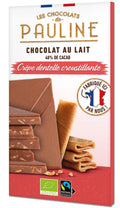 Milkchocolate 40% with Cr?pe Dentelle 80 g