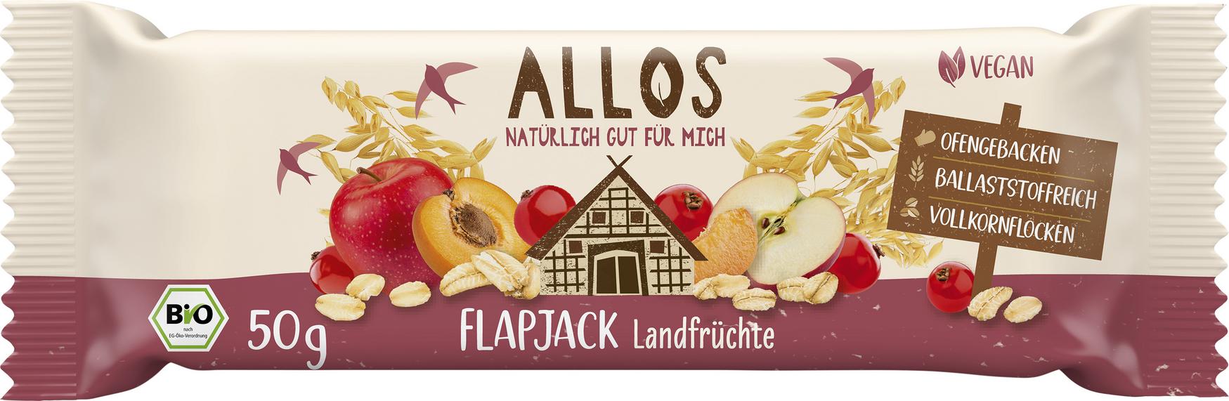 Müsliriegel Flapjack Hafer Landfrüchte mit getr.Fr 50 g