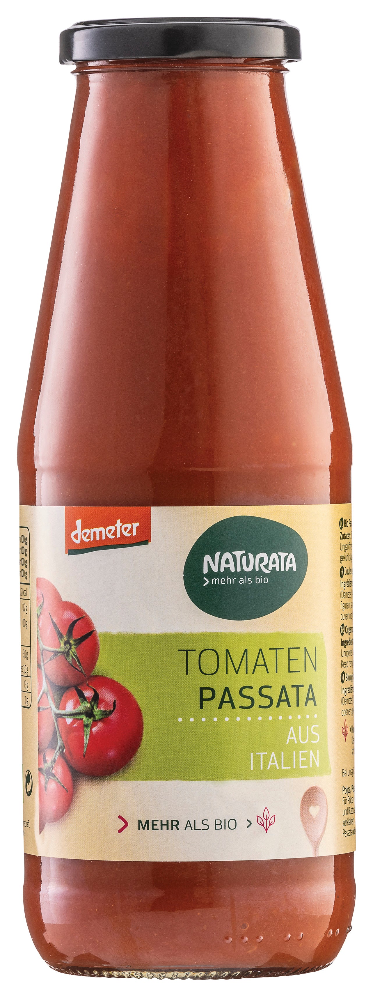 Tomatenpassata demeter Flasche 700 g