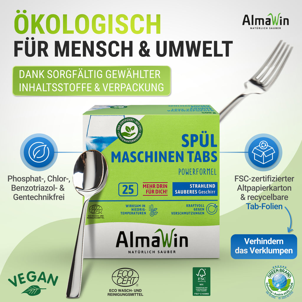 Spülmaschinentabs 25 Stk