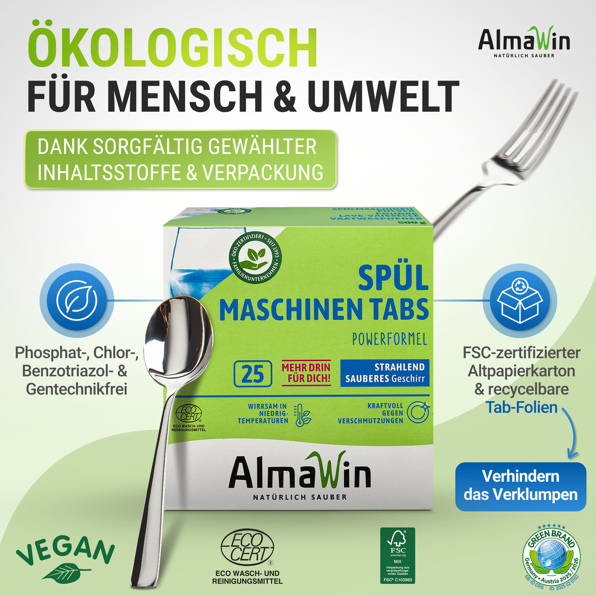 Spülmaschinentabs 25 Stk