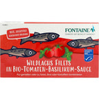 Wildlachsfilet in Bio-Tomaten-Basilikum-Creme 200 g