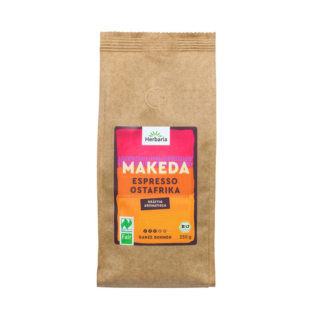 Makeda Espresso ganze Bohne 250 g
