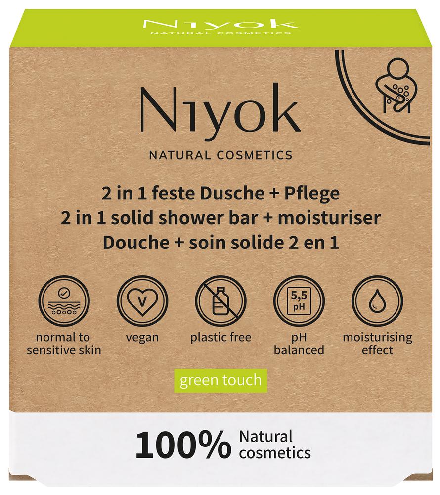 2in1 feste Dusche & Pflege Green Touch 80 g