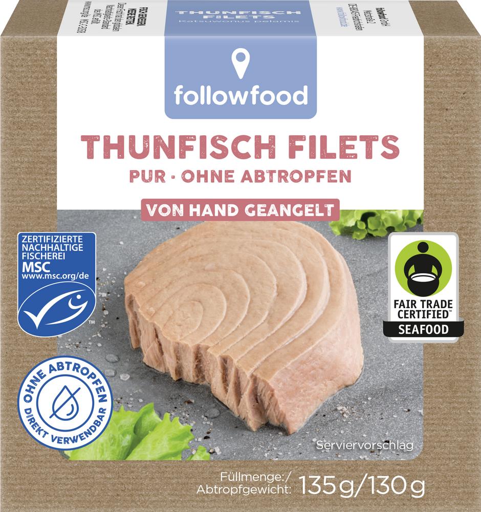 Thunfisch Filets in eigenem Saft 135 g