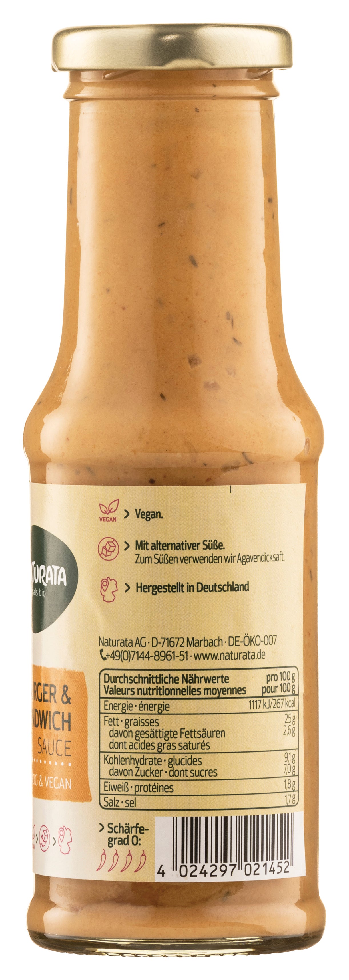 Burger & Sandwich Sauce 210 ml