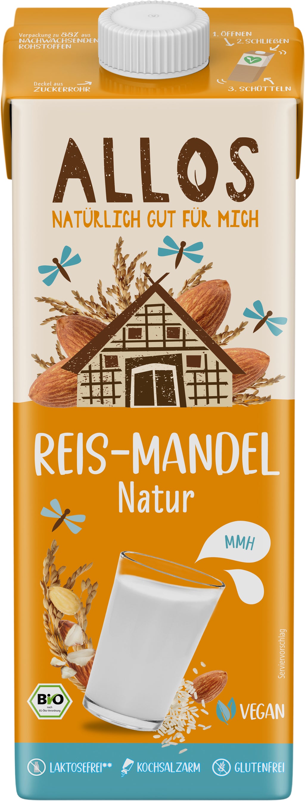 Reis-Mandel Drink 1 l