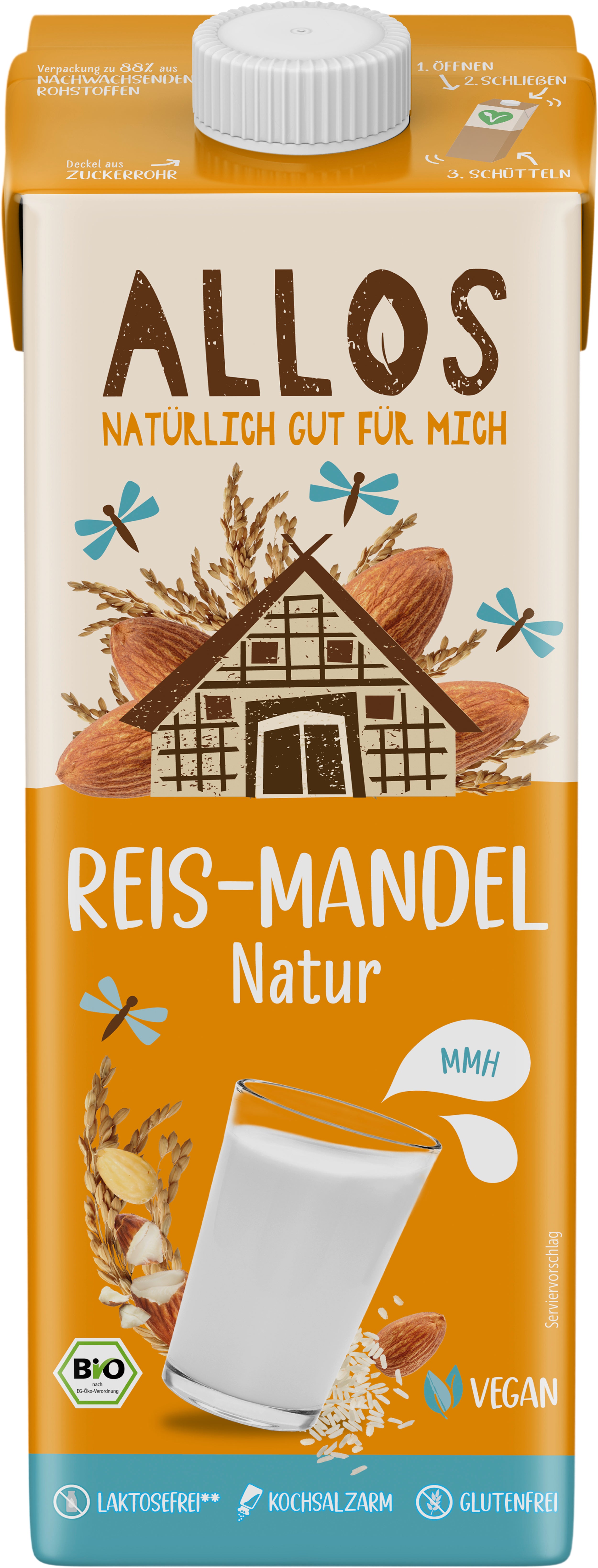 Reis-Mandel Drink 1 l