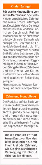 Kinder Zahngel 50 ml
