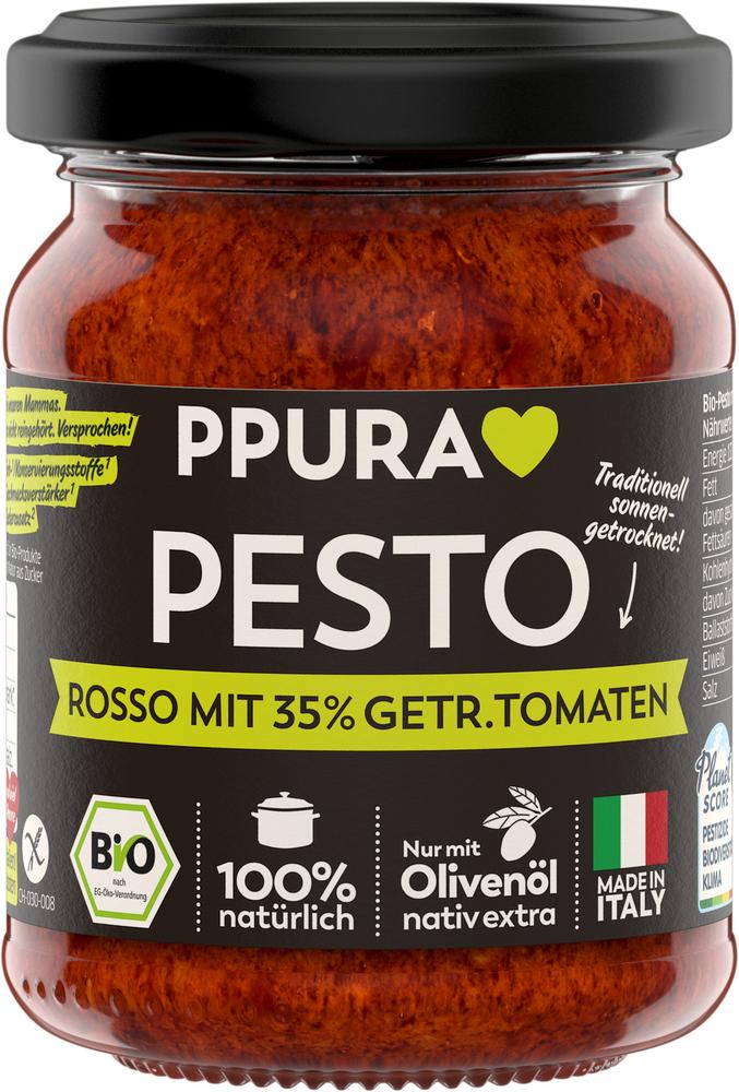 Pesto Rosso mit 35% getr. Salentini-Tomaten 120 g