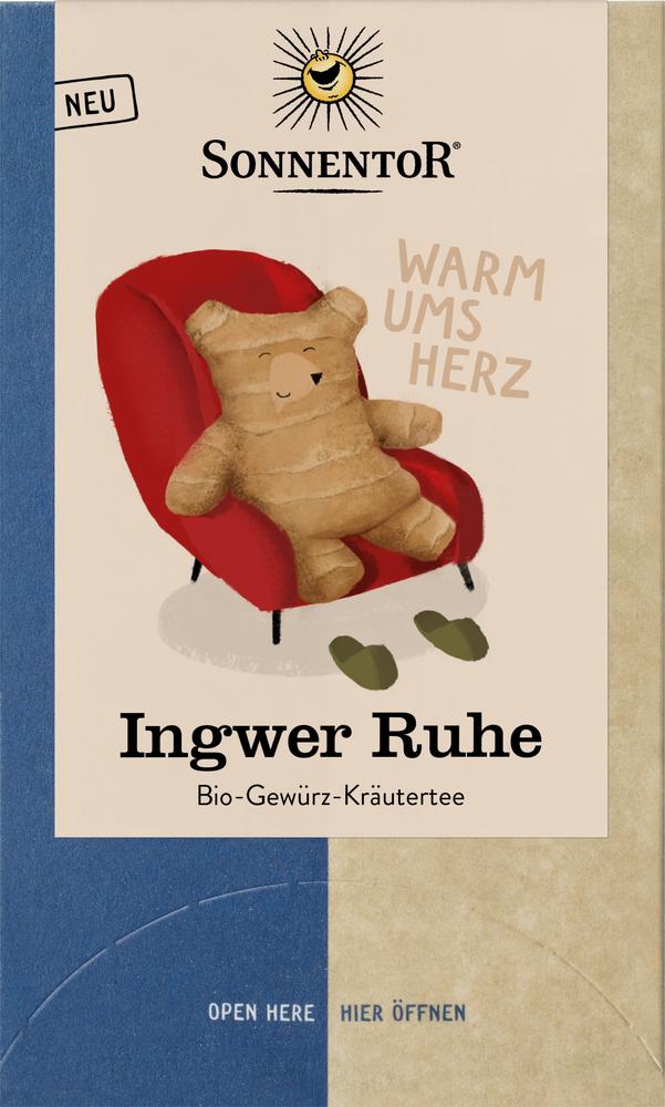 Ingwer Ruhe Tee Doppelkammerbeutel 32,4 g