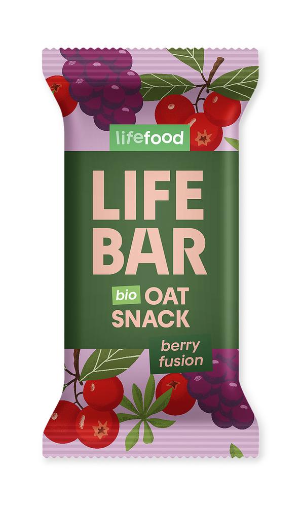 Lifebar Oat Snack Berry Fusion 40 g