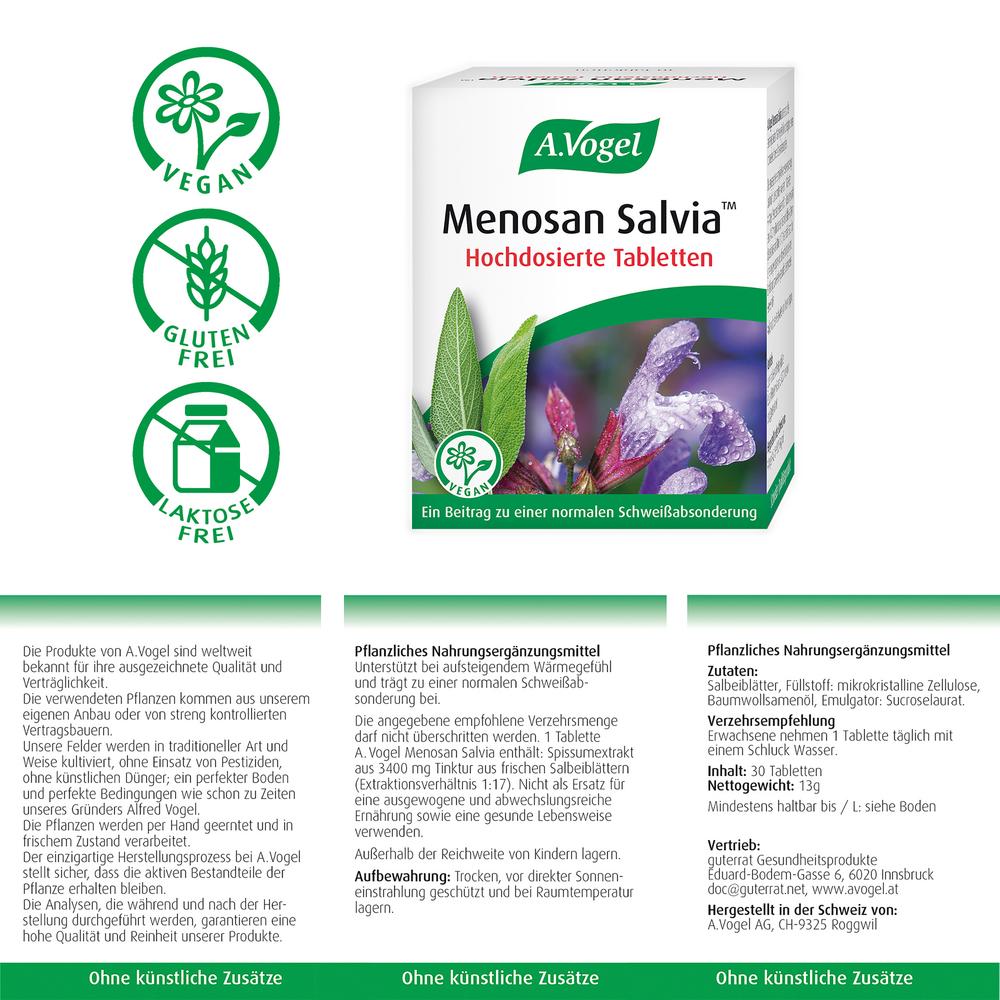 Menosan Salvia Tabletten 30 Stk