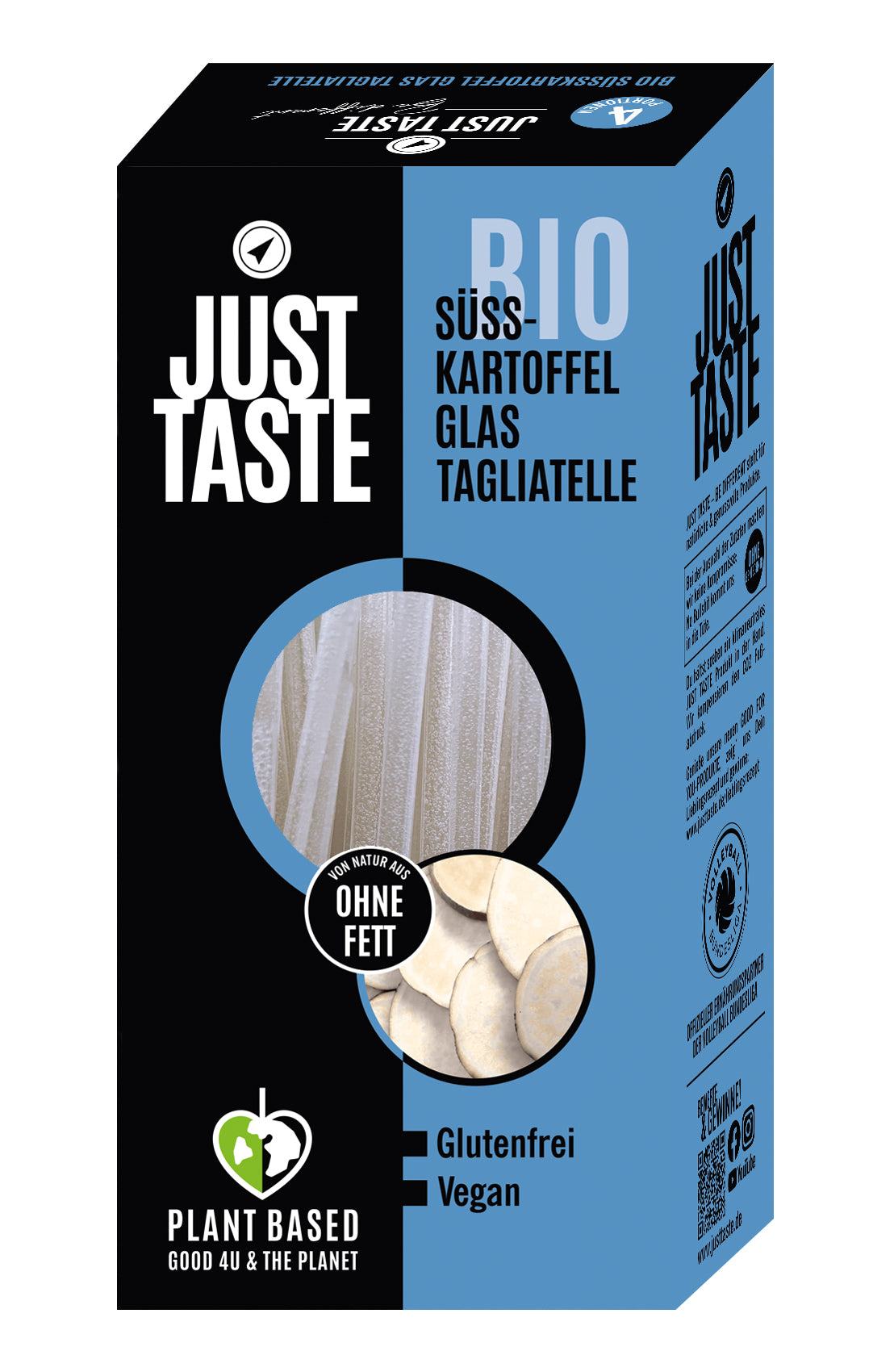Süßkartoffel Glas-Tagliatelle 250 g