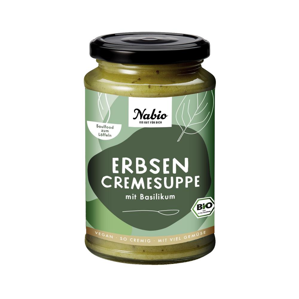 Erbsen Suppe Basilikum VON HIER 375 ml