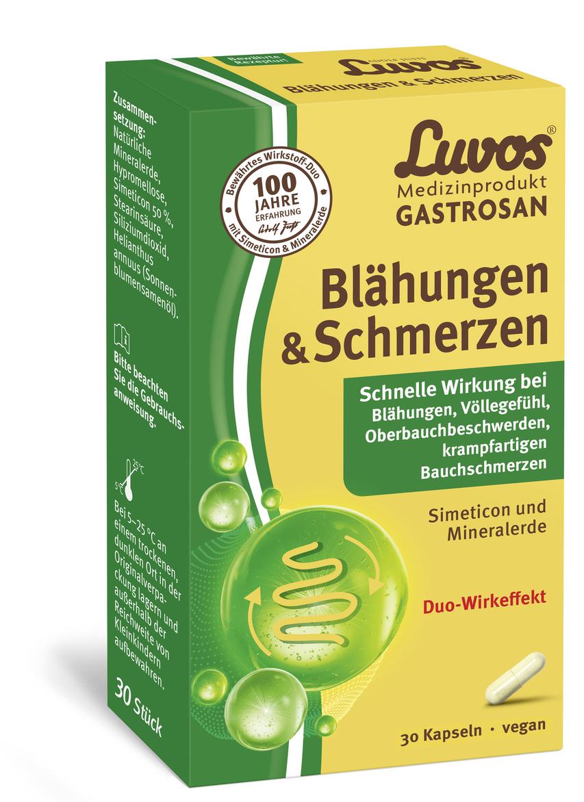 Gastrosan Blähungen & Schmerzen Kapseln 30 Stk