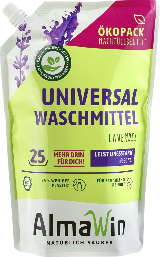 Waschmittel flüssig Öko-Standbodenbeutel 1,5 l