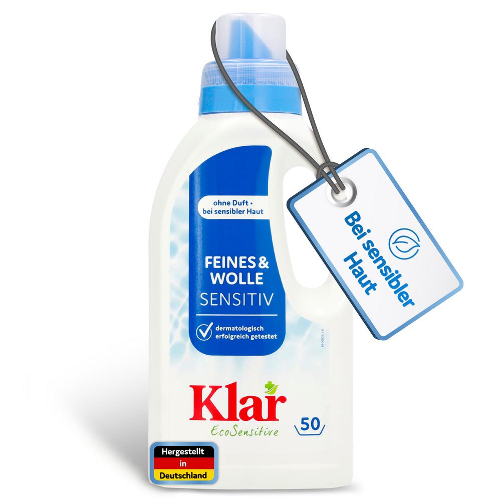 Feines & Wolle Flüssigwaschmittel 50 Waschgänge 500 ml