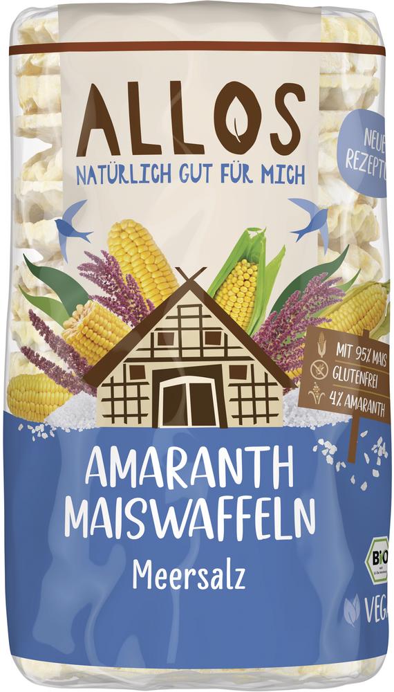 Amaranth Maiswaffeln Meersalz 115 g