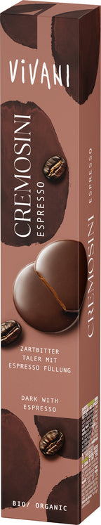 Cremosini Espresso ZB-Schokoladen Taler 100 g